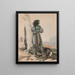indiano Huron - John Richard Coke Smyth — quadro incorniciato alla parete