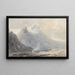 Una valle nel cantone di Unterwald, Svizzera - John Robert Cozens — quadro incorniciato alla parete
