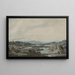 Paesaggio italiano - John Robert Cozens — quadro incorniciato alla parete