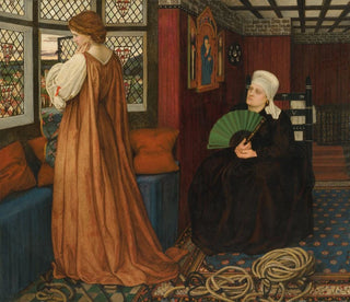 John Roddam Spencer Stanhope - Juliet and her Nurse.webp