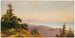 Monti Santa Cruz, baia di Monterey, Oceano Pacifico - John Ross Key — vista dell’opera