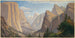 Valle della Yosemite, vista verso est dal sentiero di Mariposa - John Ross Key — vista dell’opera