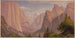 Valle di Yosemite che guarda verso est dal sentiero di Mariposa (Conflitto di casi) - John Ross Key — vista dell’opera