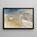 Vecchio ponte su un torrente di montagna - John Ruskin — quadro incorniciato alla parete