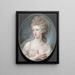 Mademoiselle Raymond - John Russell — quadro incorniciato alla parete