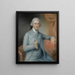 Ritratto di George Medley - John Russell — quadro incorniciato alla parete