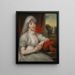 Ritratto di Anne Buck (1749 - 1832) di Ulley Carnaby - John Russell — quadro incorniciato alla parete