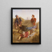 Buck Washing su Datchet Mead in Le allegre commedie di Windsor III V - John S. Clifton — quadro incorniciato alla parete