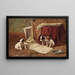 La lezione dell'alfabeto - John S. Hayes — quadro incorniciato alla parete