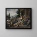 Elezione della Contea - John Sartain — quadro incorniciato alla parete