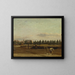 Scavo del canale dei Regenti con vista sulla cappella di Marylebone - John Seguier — quadro incorniciato alla parete