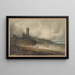 Château d'Aberystwyth - John Sell Cotman — quadro incorniciato alla parete