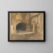 Entrée della cappella di Gesù, cattedrale di Norwich - John Sell Cotman — quadro incorniciato alla parete