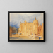 La maison abbaziale dell'abbazia di Saint-Ouen a Rouen - John Sell Cotman — quadro incorniciato alla parete