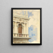 Angolo della biblioteca di Venezia - John Singer Sargent — quadro incorniciato alla parete