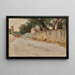 Una strada nel sud - John Singer Sargent — quadro incorniciato alla parete