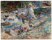 Un artista al suo cavalletto - John Singer Sargent — vista dell’opera