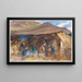 Tente beduina - John Singer Sargent — quadro incorniciato alla parete