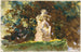 Giardino di Boboli, Firenze - John Singer Sargent — vista dell’opera