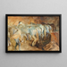 Cavalli di autobus a Gerusalemme - John Singer Sargent — quadro incorniciato alla parete