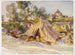 Camp con ambulanza - John Singer Sargent — vista dell’opera