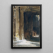 Interno di cattedrale - John Singer Sargent — quadro incorniciato alla parete