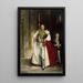 Charles Stewart sesto marchese di Londonderry con la grande spada di stato durante la incoronazione - John Singer Sargent — quadro incorniciato alla parete
