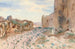 Route de la forteresse et rochers - John Singer Sargent — vista dell’opera