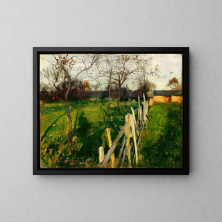 Champs d'accueil - John Singer Sargent — quadro incorniciato alla parete