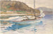 Voiles inactives - John Singer Sargent — vista dell’opera