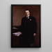 Joseph Joe Chamberlain - John Singer Sargent — quadro incorniciato alla parete