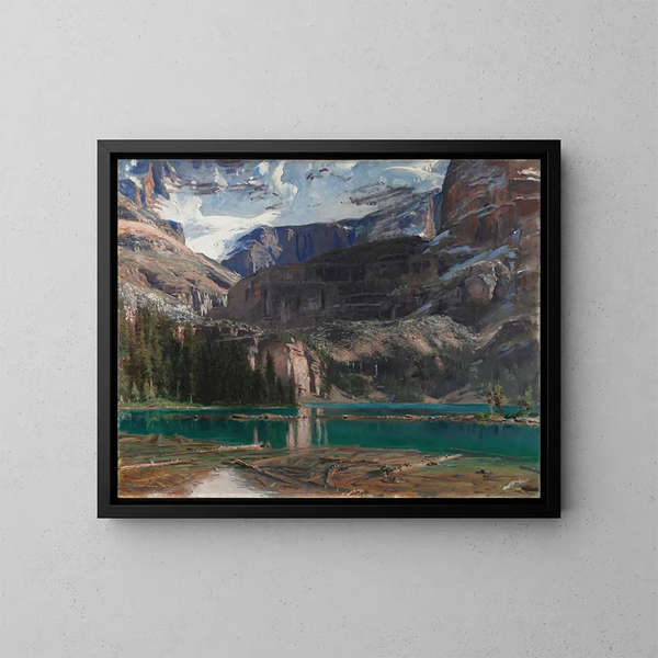 Lac O'Hara - John Singer Sargent — quadro incorniciato alla parete