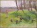 Paesaggio con un pastore - John Singer Sargent — vista dell’opera