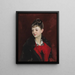 Mademoiselle Suzanne Poirson - John Singer Sargent — quadro incorniciato alla parete