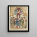 La Vierge à l'Enfant et les Saints - John Singer Sargent — quadro incorniciato alla parete