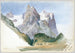Le Cervin depuis le glacier de Zmutt, Zermatt - John Singer Sargent — vista dell’opera
