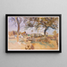 Camp militare - John Singer Sargent — quadro incorniciato alla parete