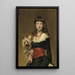 Mlle Beatrice Townsend - John Singer Sargent — quadro incorniciato alla parete