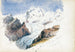 Le Mont Rose depuis Hörnli Zermatt - John Singer Sargent — vista dell’opera