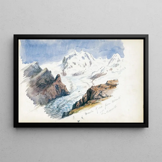 John Singer Sargent - Monte Rosa from Hornli Zermatt.webp
