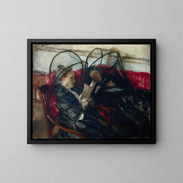 Zanzariere - John Singer Sargent — quadro incorniciato alla parete