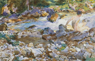John Singer Sargent - Mountain Stream.webp