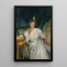 Mme William George Raphael - John Singer Sargent — quadro incorniciato alla parete