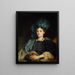 Ritratto di Mlle Katherine Elizabeth Lewis - John Singer Sargent — quadro incorniciato alla parete