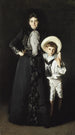 Ritratto di Mme Edward L Davis e di suo figlio Livingston Davis - John Singer Sargent — vista dell’opera