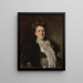 Ritratto di Mme J. William White - John Singer Sargent — quadro incorniciato alla parete
