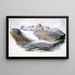 Glacier du Rhône - John Singer Sargent — quadro incorniciato alla parete