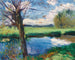 Bordo del fiume vicino a Oxford - John Singer Sargent — vista dell’opera