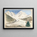 Glacier de Roseg Pontresina - John Singer Sargent — quadro incorniciato alla parete