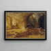 Cave in rovina ad Arras - John Singer Sargent — quadro incorniciato alla parete
